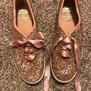 Kate Spade Rose Gold Keds
